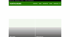 Desktop Screenshot of hurtigmums.dk