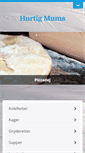 Mobile Screenshot of hurtigmums.dk
