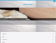 Tablet Screenshot of hurtigmums.dk